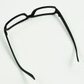 Black Rectangle Plastic Frame Clear Lens Glasses. 