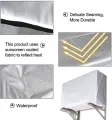 AC Cover 1.5 Ton  1 Ton 2 ton for invertor Indoor & Outdoor unit 100% Water Proof Dust proof. 