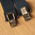Slim Strip Elastic Suspenders / Gallis -  Adjustable  |   Y Shape Clip-on Style   |   3 Clip Pants Braces For Men. 