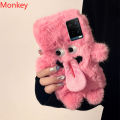 Tong funny tongue outside Y20I 5S Y7617S Y1Y33S Y1 V20 V25E 29 V27VIVO VV23 V235 Y36 Y78 YY16 Y21 Y31 plush soft cover card case. 