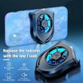 P11 Universal Mobile Cooling Radiator Fan Game Cooler System | Portable Adjustable Gamepad Trigger Controller Holder | Heat Sink Radiator For Gaming PUBG FREEFIRE. 