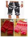 Sustainable Style: Men's Eco-Friendly Recycled Fabric Summer Shorts with a Modern Aesthetic. 