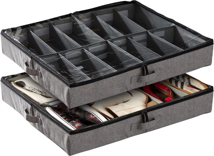 12%20Shoes%20Under%20Bed%20Storage%20Rack%20Shoe%20Organizer%20Box%20Bags%20with%20Clear%20Plastic%20Zip%20Cover,Hanging%20Bag-Beige,fit%2012%20pairs%20of%20shoes/slippers%20in%20living%20room,Holder%20Box%20Container%20Wardrobe%20shoe%20Organizer-Amazing%2012%20Pockets%20Bag-High%20Quality%20-%20Image%207