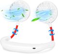 Neck Fan, Portable USB Rechargeable Battery Mini Handheld 360 Degree Rotation Wearable Hand Free Personal Super Long Llife Fan for Office Household Travel Room Outdoor Sports. 