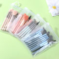 8 pcs Makeup Brush Set | Brush set with storage Bag | Professional makeup brush | New Arrival Makeup Brush set | Random Colour. 