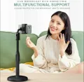 Tiktok, sketch and Art drawing, and YouTube videos creator Compatible Compact Lightweight Mobile Smart Phone Tripod Stand - Black. 
