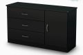 Antique Brown Polished Wooden Chest of Drawers: Oak Wood Elegance for Living Room and Bedroom Storage. 