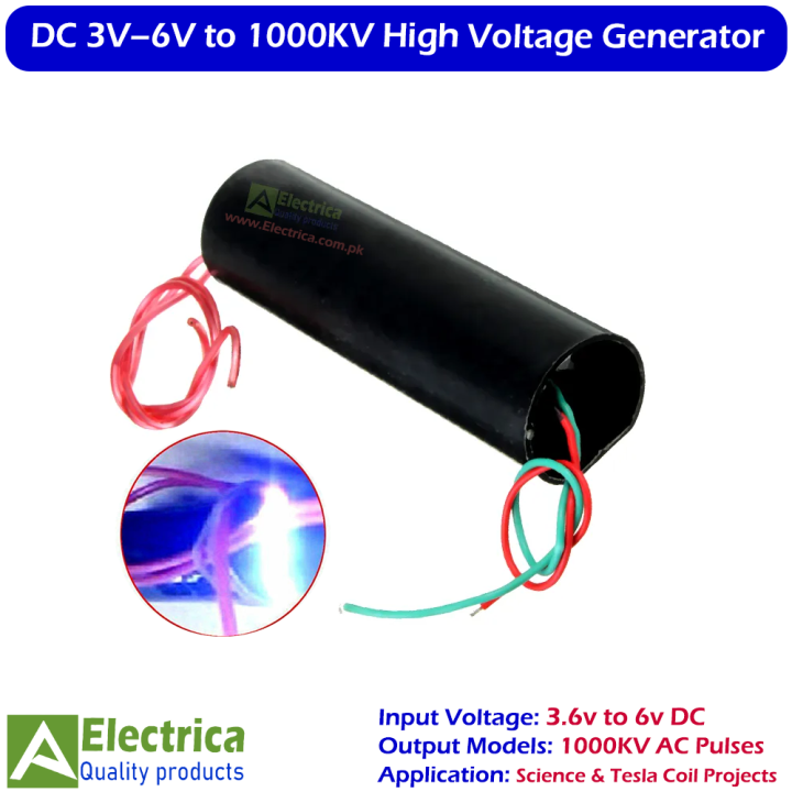 DC%203V%E2%80%936V%20to%20400KV/1000KV%20Super%20Arc%20High%20Voltage%20Generator%20Boost%20Step-Up%20Power%20Module%20for%20Science%20Experiments%20&%20DIY%20Projects%20by%20Electrica%20-%20Image%205