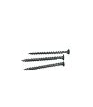 ADAMJEE HEAD DRYWALL SCREWS 2½”x8  l  BLACK SCREWS l FURNITURE SCREWS l WOOD SCREWS l BLACKENED SCREWS. 