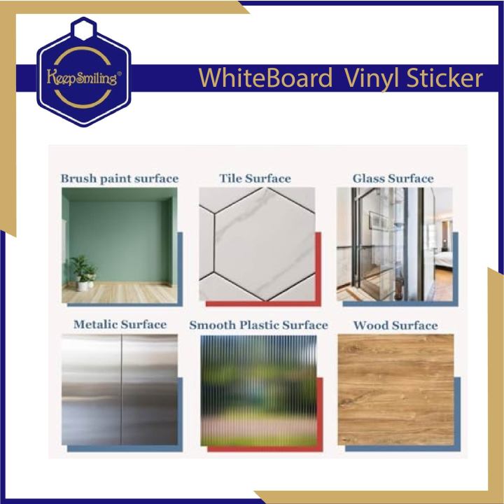 Keep%20Smiling%20Dry%20Erase%20Whiteboard%20Sticker%20Vinyl%20Sticker,%20Self-adhesive%20&%20reusable%20White%20Board%20Peel%20Stick%20for%20School,Office,Home,Kids%20Drawing%20with%202%20erasable%20markers%20-%20Image%204