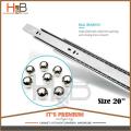 20" Drawer Slide drawer runners furniture slider telescopic channel. 