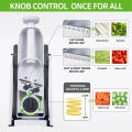 Vegetable Cutter with spring slicer Pump, 5 in 1 Spring Slicer & Multifunctional Vegetable Chopper, Mandoline Slicer, Cutter with Chopper , Container and Vegetable Fruit Slicer. 
