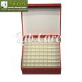 Cryovial Box (Made by Card) Water Proof 81 Well- Cardboard Cryovial Box. 