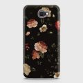 Samsung A7 2017 (A720) Cover - SkinLee HQ Supreme Case (Soft) - Dark Rose Vintage Flowers - SKINLEE-241-1-75-39. 