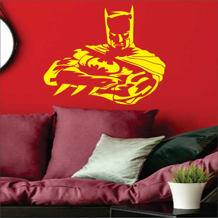 Batman%20Wall%20Decal%20Superhero%20Vinyl%20Sticker%20Decor%20Kids%20Poster%20-%20Image%202