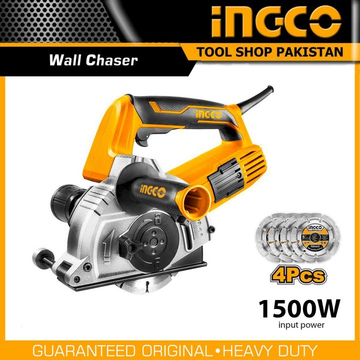 INGCO Wall Chaser Ø125mm 1500W