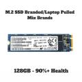 M.2 SATA 2280 128GB M2 SSD For Laptop Mix Brands. 