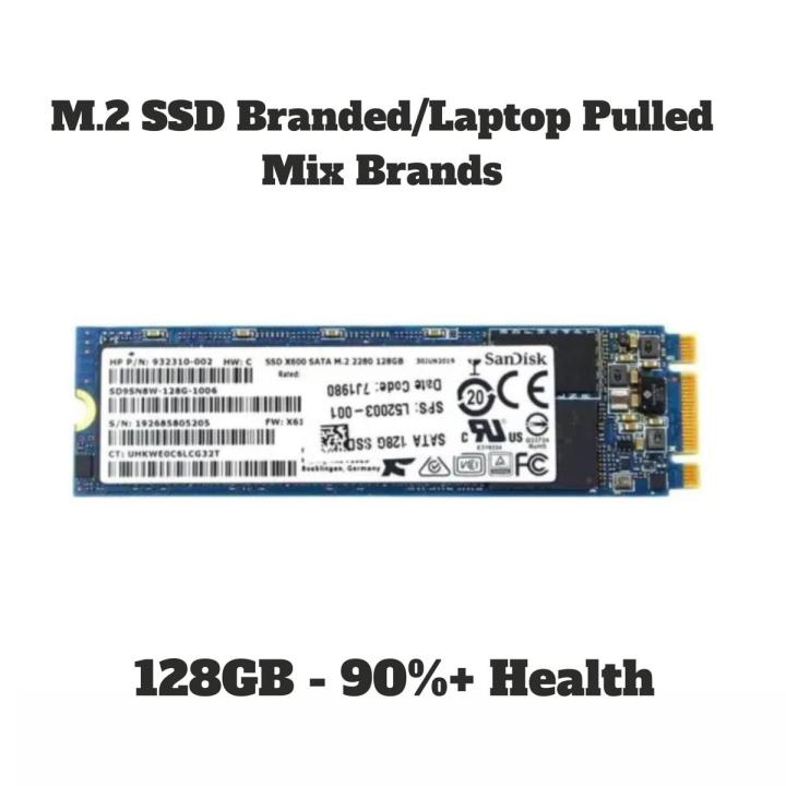 M.2 SATA 2280 128GB M2 SSD For Laptop Mix Brands