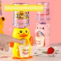 Kitchen Home Fun Water Dispenser Simulation Mini Children Water Dispenser Baby Toys Cute Duck Cosplsy Props Home Decoration Gift. 