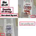 Bakra Eid Shoppers, Eid ul Adha Shoppers, Bari Eid Shoppers, Eid Mubarak Fresh Meat Shoppers, Plastic Shopping Bags - 1 Packet - 1 KG, 3KG , 5KG PACKET - CHAT BEFORE ORDER. 