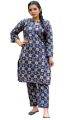 Noor Fatima’s Premium 3D Block Print Linen 2-Piece Suit for Women and Girls. 