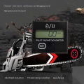 New Gasoline Digital Engine Tachometer Inductive Pulse Tachometer Waterproof with Battery for Chain Saw Mower 2/4 Stroke. 