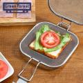 Green forest Sandwich Maker Mold Large-capacity Sandwich Splint Stainless Steel Grill Mesh Clip. 