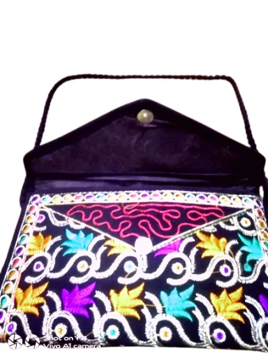 Pakistani%20Traditional%20Embroidered%20Vintage%20Hand%20Bag%20PURSE%20Size%2010x7%20Inches%20with%20Shoulder%20Strap%20For%20Female%20Girls%20Women%20Cultural%20Party%20Wear%20Bag%20Sindhi%20Balochi%20Pashtun%20Multicolor%20Hand%20Made%20%20Work%20-%20Image%203
