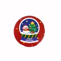 Mini High Definition Compact Pocket Mirror Hand-held Easy To Carry Vanity Mirror Red Santa Claus Pocket Make-up Mirror Women. 