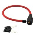Cycle Safety Anti-Theft Steel Wire Lock Portable Security Lock With 2 Keys Cycle Lock. 