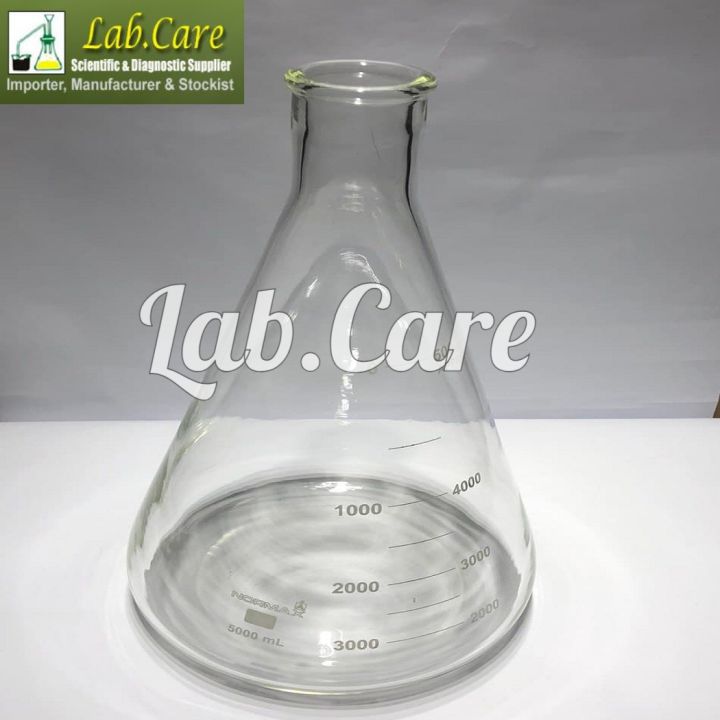 NORMAX-%20Borosilicate%203.3%20Graduated%20Conical%20Glass%20Flask%20for%20Laboratory%205000ml%20-%20Image%202