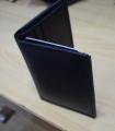 Black Leather Slim Card Holder For Men & Women wallet (Ayesha Gul collection). 