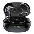 Earbuds Bluetooth Headphones Wireless Charging Case and LED Digital Display Waterproof Earphones with Over Earhooks for Sport Gym. 