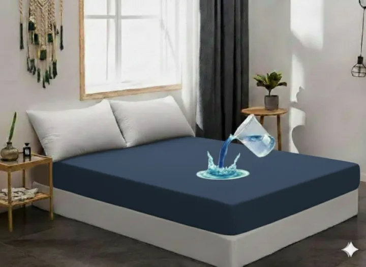 Supreme%20%20Mattress%20Protector%20Cover%20100%25%20Waterproof%20-%20Premium%20Fitted%20Cover%20double%20/%20King%20/%20Single%20size%20Mattress%20Fitted%20Bed%20Sheet%20Bed%20Cover%20Smooth%20Non%20Noisy%20-%20Image%202