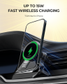 Aukey MagLink Freeze Magsafe Wireless Charging Car Mount (Strong Magnetic Force) with Semiconductor Cooling System (HD-M12). 