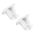 NYT 2Pcs Self Adhesive Curtain Rod Bracket For Hanging Net Curtain Voile Party Decor. 