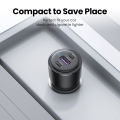 UGREEN PD 69W Super Car Charger Type C USB A for iPhone 16 15 pro max 14 Pro max Huawei SAMSUNG S25 S24 Realme Fast Car Charger. 