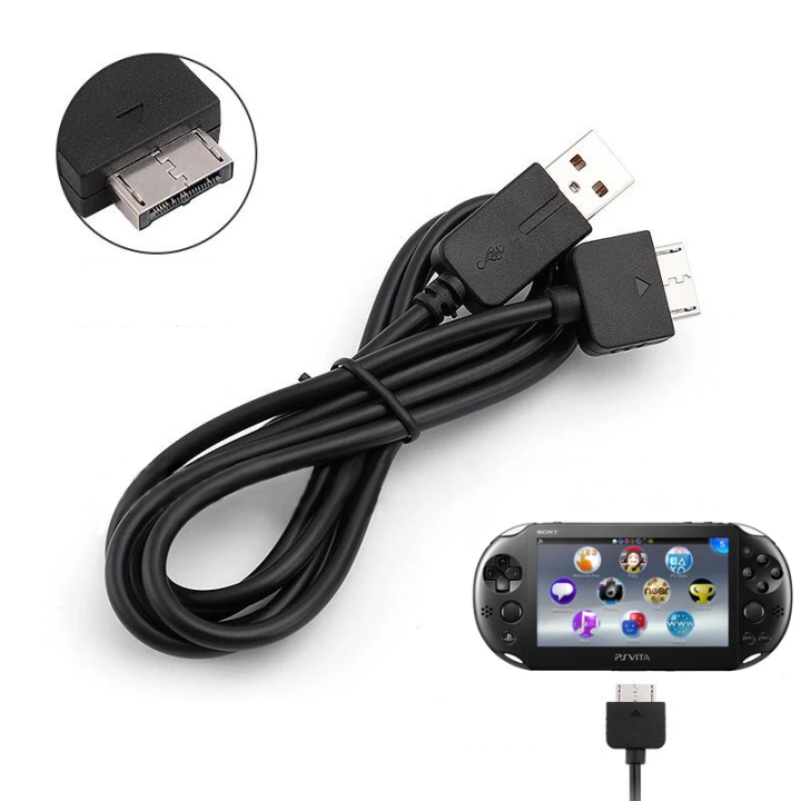 SAKURA DATA FROG USB Charger Cable Transfer Data Charging Cord Line For PlayStation Psv1000 Psvita PS Vita PSV 1000 Power Adapter Wire
