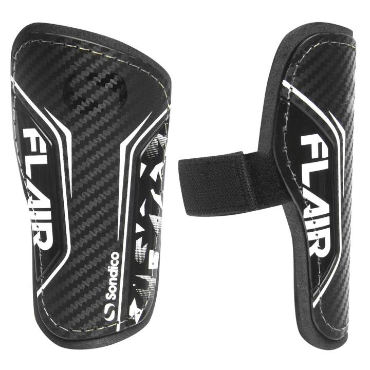 Sondico Flair Slip Shin Guards Junior Safety for Any Sports (Made in UK)
