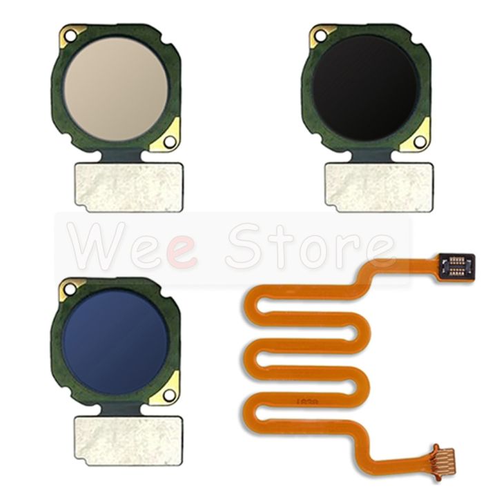 Original Back Home Button Key Connection Touch ID Fingerprint Sensor Flex Cable For Huawei Mate 20 Lite Pro Phone Parts