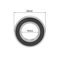 10PCS 6902-2RS Bicycle Hub Bearing 15X28X7 mm 6902 2RS Ball Bearings 6902RS for KOOZER XM490 Hub. 