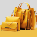 New design Ladies Handbags with Long Shoulder with Ultimate Ladies Handbags Set 3 Piece Ladies Handbags for Girls, Handbag for Girls Crossbody & Shoulder Bags, Pu Leather Bags for Girls, Girls Fashion bags, Large Capacity, Casual Bags, Gifts for Girls.. 