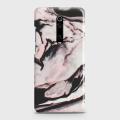 Xiaomi Mi 9T Pro Cover Black and lite pink marbel  Hard Cover- Design 22 Case. 
