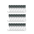 Plant Hanging Hook Space-saving Greenhouse Fixing Clips with Stainless Steel S Hook. 