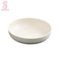 Dinner Plate Solid Color Food Plate Home Anti-Slip Base Dinner Dish. 