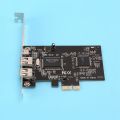 1394 Firewire Card,PCIe 3 Ports 1394A PCI Express to External IEEE. 