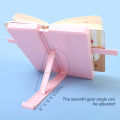 Pencil Case Multifunctional Bookshelf 2-in-1 Efficient Space Foldable Reading Shelf Pencil Box Simple Book Display For Schools Supples 1Set. 