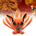 Kyuubi Kurama Doll Fluffy Japan Anime Stuffed Kyuubi Kurama Kids Plush Doll. 