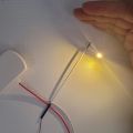 【VNOX Jewelry Store】1:87/1:64 Scale Street Lamp Model 12v Miniature Train Highway Lamppost Landscape Highlight Led Warm White. 