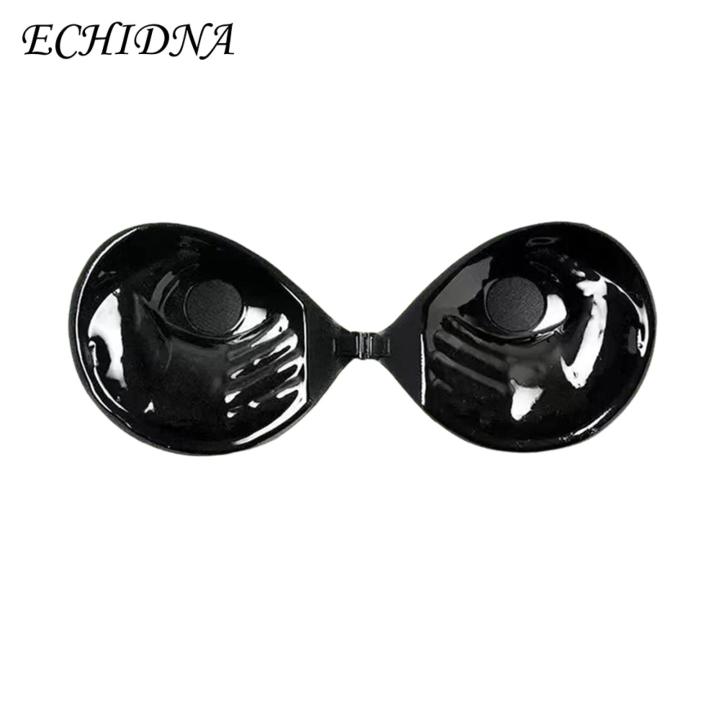 ECHIDNA Invisible Silicone Bra Inserts Silicone Chest Pad Sweat-proof Anti-slip Breast Support Invisible Thickened Nipple Covers Strapless Adhesive Bra Buyers' Choice Waterproof Bra Pads